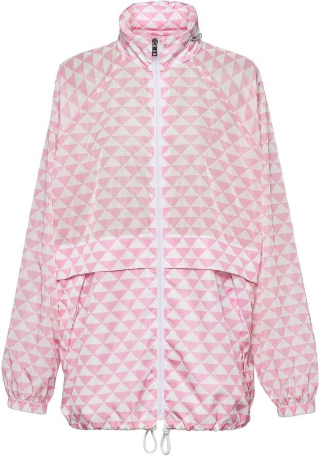 Prada Re-Nylon jack Roze