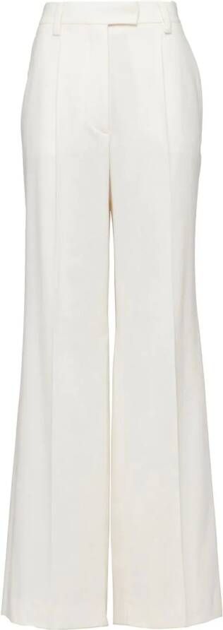 Prada Kasjmier broek Wit
