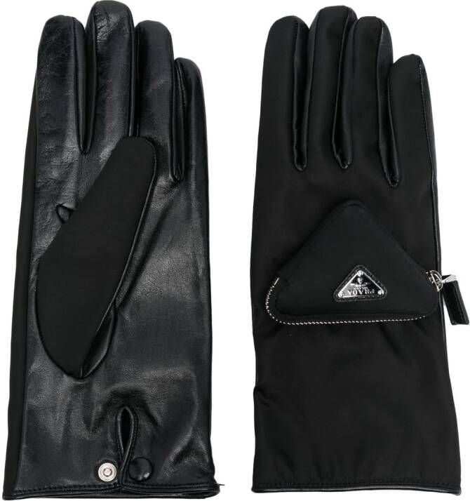 Prada Kasjmier handschoenen Zwart