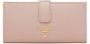 Prada Lange portemonnee Roze - Thumbnail 1