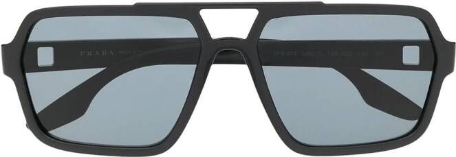Prada Eyewear Zonnebril met getinte glazen Zwart