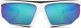 Prada Linea Rossa Zonnebril met oversized montuur Wit - Thumbnail 1