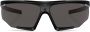 Prada Linea Rossa Zonnebril met oversized montuur Zwart - Thumbnail 1