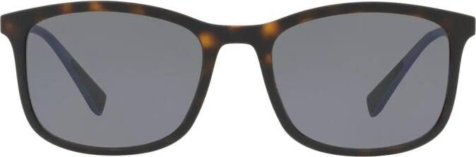 Prada Eyewear Zonnebril met vierkant montuur Bruin