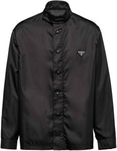 Prada Button-up overhemd Zwart