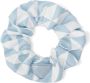 Prada Scrunchie met logoplakkaat Blauw - Thumbnail 1