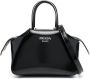 Prada Shopper met logoplakkaat Zwart - Thumbnail 1