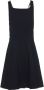 Prada Mini-jurk met open rug Zwart - Thumbnail 1