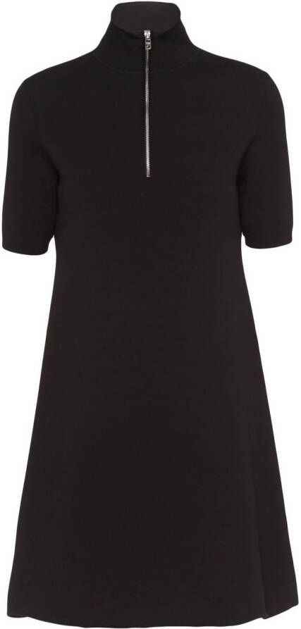 Prada Mini-jurk met col Zwart
