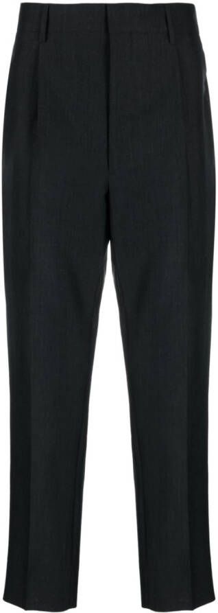 Prada Pantalon van mohair Grijs