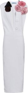 Prada Mouwloze jurk Wit