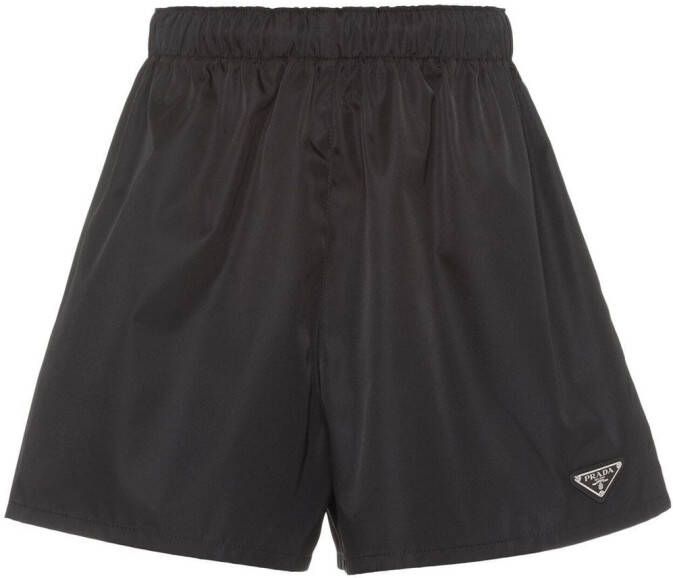 Prada Nylon shorts Zwart