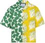 Prada Overhemd met print Geel - Thumbnail 1