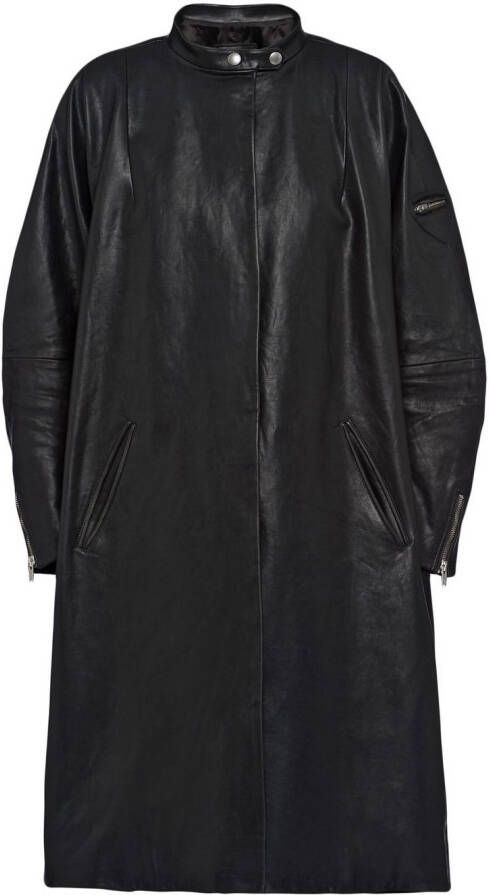 Prada Oversized mantel Zwart