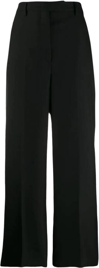 Prada Pantalon met high-waist Zwart