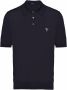 Prada Wollen poloshirt met geborduurd logo Blauw - Thumbnail 1