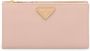 Prada Portemonnee met logo Roze - Thumbnail 1