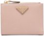Prada Portemonnee met logoplakkaat Roze - Thumbnail 1