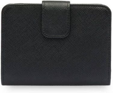 Prada Portemonnee van Saffiano leer Zwart