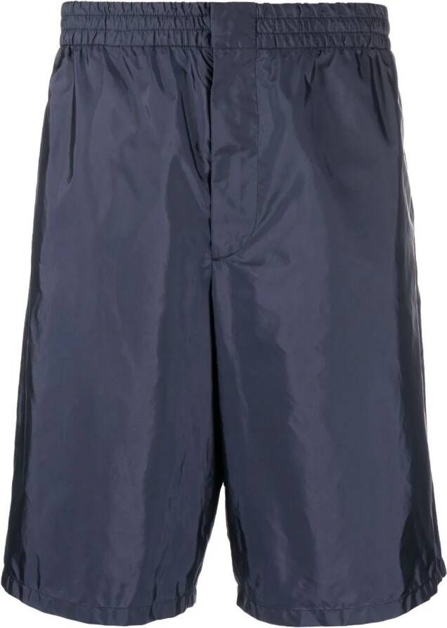 Prada Re-Nylon bermuda shorts Blauw