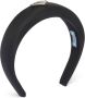 Prada Re-Nylon haarband met logo Zwart - Thumbnail 1