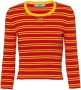 Prada Ribgebreide sweater Rood - Thumbnail 1
