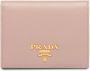 Prada Saffiano portemonnee met omslag Roze - Thumbnail 1
