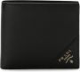 Prada saffiano portemonnee Zwart - Thumbnail 1