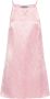 Prada Satijnen mini-jurk Roze - Thumbnail 1