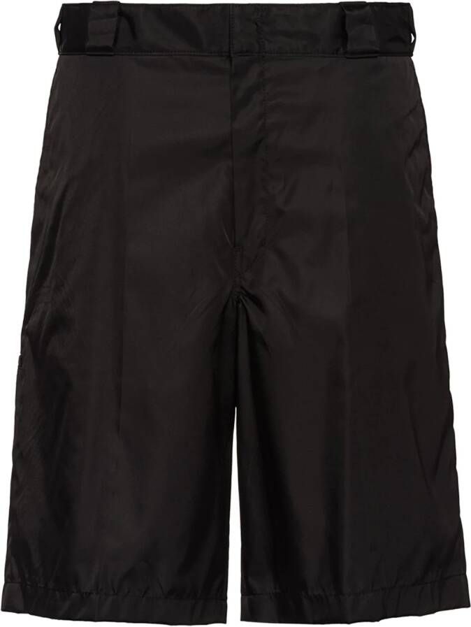 Prada Re-Nylon bermuda shorts Zwart