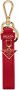 Prada Leren sleutelhanger met logo Rood - Thumbnail 1