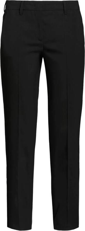 Prada slim-fit broek Zwart