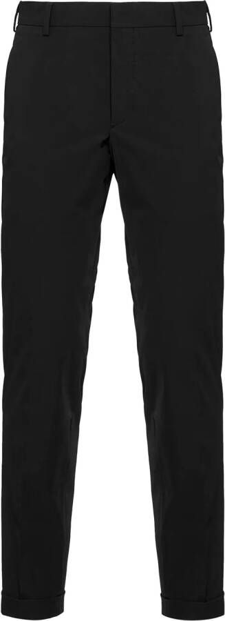 Prada Slim-fit broek Zwart