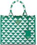 Prada handtas met borduurwerk Groen - Thumbnail 1
