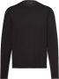 Prada T-shirt met geborduurd logo Zwart - Thumbnail 1