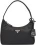 Prada Tas met logoplakkaat Zwart - Thumbnail 1