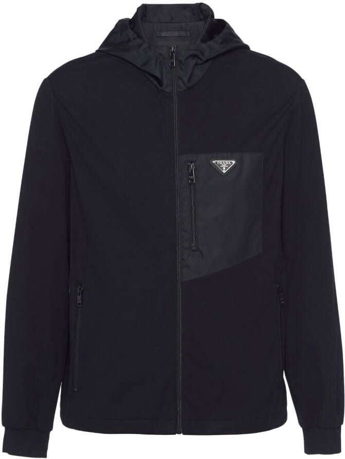 Prada Jack met vlakken Zwart