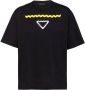 Prada Katoenen T-shirt Zwart - Thumbnail 1