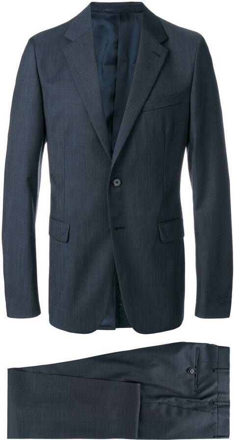 Prada two-piece suit Blauw