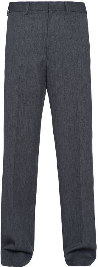 Prada Wollen pantalon Grijs