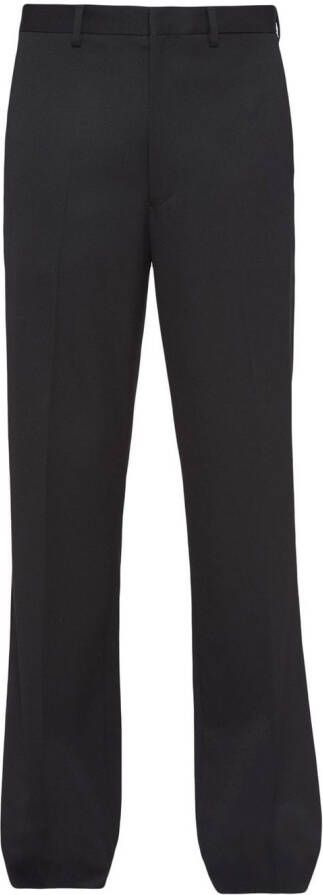 Prada Wollen pantalon Zwart