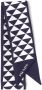Prada Zijden sjaal Blauw - Thumbnail 1