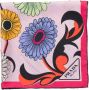 Prada Sjaal met bloemenprint Roze - Thumbnail 1