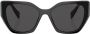 Prada Eyewear Zonnebril met cat-eye montuur Zwart - Thumbnail 1