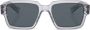 Prada Eyewear Zonnebril met doorzichtig montuur Grijs - Thumbnail 1