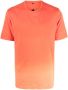 Premiata T-shirt met kleurverloop Oranje - Thumbnail 1
