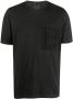 Premiata T-shirt met ritssluiting Zwart - Thumbnail 1