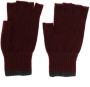 Pringle of Scotland Vingerloze handschoenen Rood - Thumbnail 1