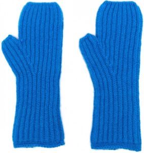 Pringle of Scotland Kasjmier handschoenen Blauw