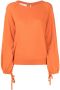 Pringle of Scotland Kasjmier trui Oranje - Thumbnail 1